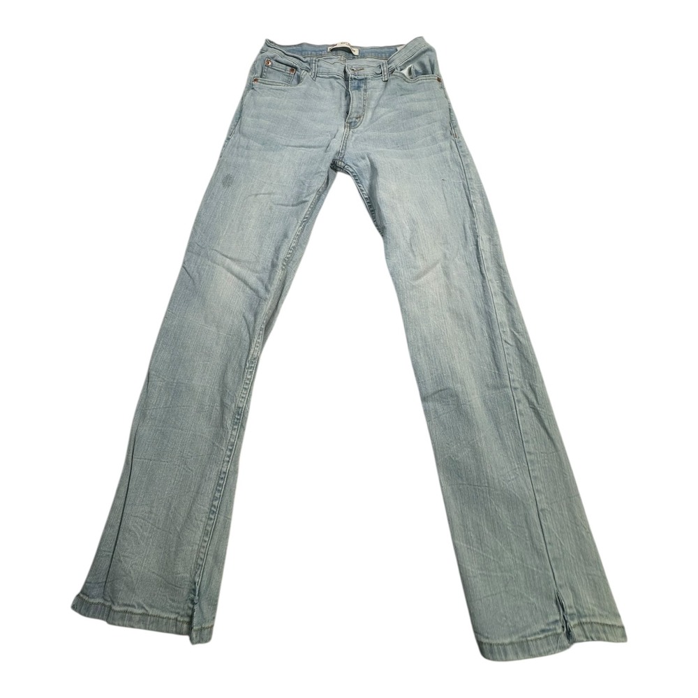 Levi's 502 Regular Taper Jeans Light Wash Denim W33 L28